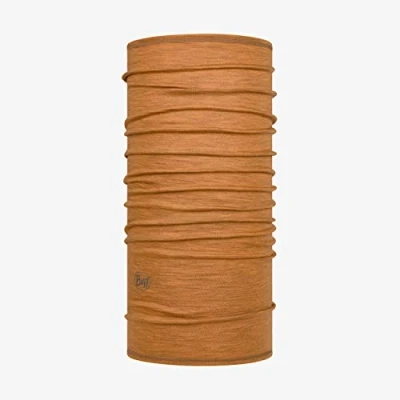 Abbildung von Buff Merino Lightweight Multifunktionstuch SOLID MUSTARD, Gelb