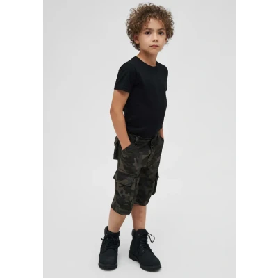 Abbildung von Brandit Cargohose für Kinder, Größe: 122/128, Dark camouflage