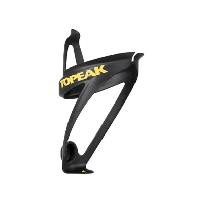 Abbildung von Topeak Shuttle Cage Z Flaschenhalter aus hochwertigem, recyceltem Carbon, leicht, schwarz