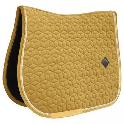 Abbildung von Kentucky Springsatteldecke Velvet Senffarben Warmblut