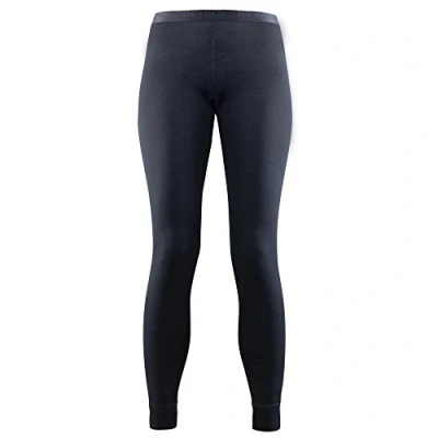 Abbildung von Devold of Norway Breeze Womans Long Pants 100% Merino Damen Funktionsunterhose (Schwarz M ) Skiunterwäsche