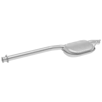 Abbildung von HELLA 8LC 366 025 341 Mittelschalldämpfer mitte mit Anbauteilen MERCEDES BENZ: W124 Limousine, T modell, E Klasse modell