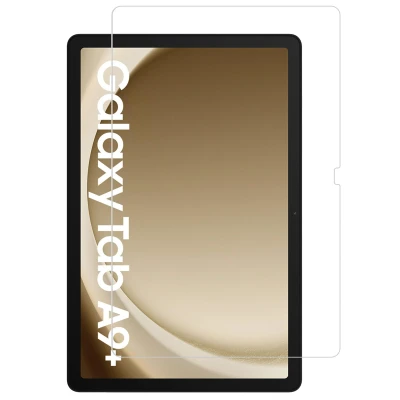 Abbildung von Samsung Galaxy Tab A9 Plus Panzerglas Accezz Premium Glass Protector tablet Bildschirmschutz aus Glas für das