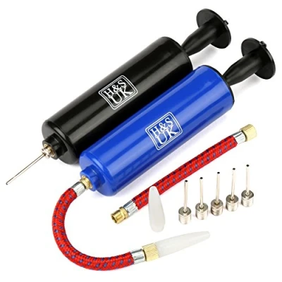Abbildung von H&amp;S Luftpumpe UK Set: Ballpumpenadapter und Nadeln (1 tlg), Inflator Kugelhahnadaptern