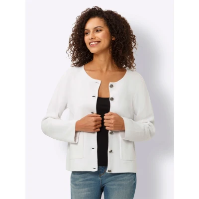 Abbildung von heine Strickjacke Feinstrickjacke