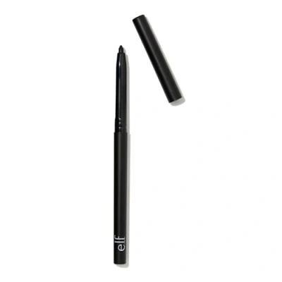 Abbildung von e.l.f. No Budge Retractable Eyeliner, cremig &amp; ultra pigmentiert, wasserfest, kreiert kühne definierte Linien, schwarz, 0,006 Oz (0,18g)