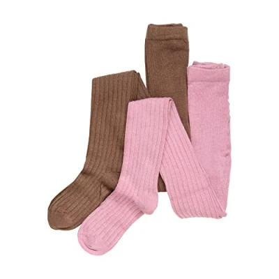 Abbildung von MINYMO Mädchen Stocking Bamboo Rib (2 pack) Hosiery, Orchid Haze, 116R EU
