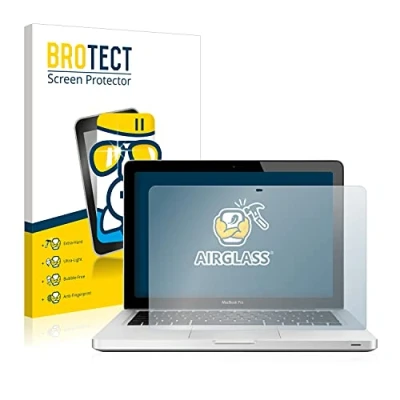 Abbildung von BROTECT Schutzglas für Apple MacBook Pro 13&quot; 2012 Schutzfolie Panzer Folie Glas [Extrem Kratzfest 9H, Anti Fingerprint, Ultra Transparent]