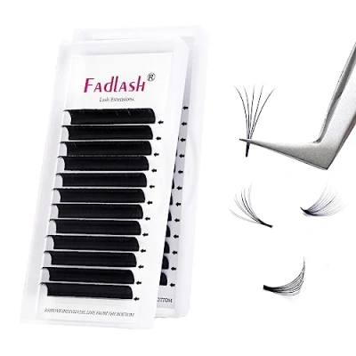 Abbildung von Volumen Wimpern D Curl 0,07mm Stärke 11mm 12mm 13mm 12 Reihen 3D 5D 20D leicht Fächernde Easy Fan Cluster Wimpernverlängerung Lashes 90℃ standhalten(0.07 11 13)