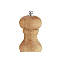 Abbildung von Cole &amp; Mason HA0425P Beech Capstan Salzmühle, Buchenholz natur, 120mm, Precision+ Keramikmahlwerk, Enthält 1 x Salzmühle