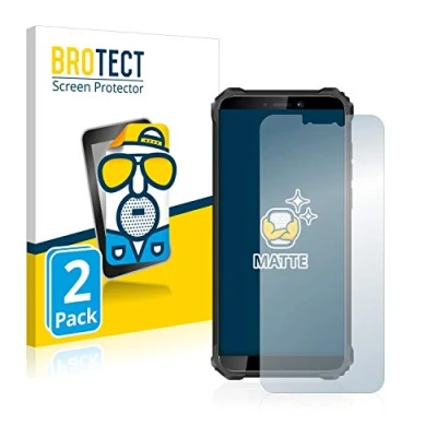 Abbildung von BROTECT Entspiegelungs Schutzfolie für Oukitel WP5 Pro (2 Stück) Matte Displayschutz Folie, Anti Reflex, Fingerprint