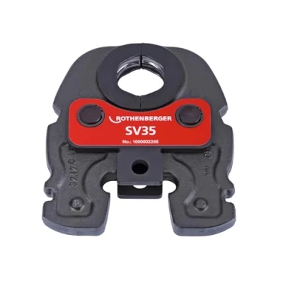 Abbildung von ROTHENBERGER Pressbacke Compact, SV Pressbacken Kontur, 35mmm Arbeitsbereich Durchmesser 1000002266 Pressbacke, Presszange, für Pressfittinge