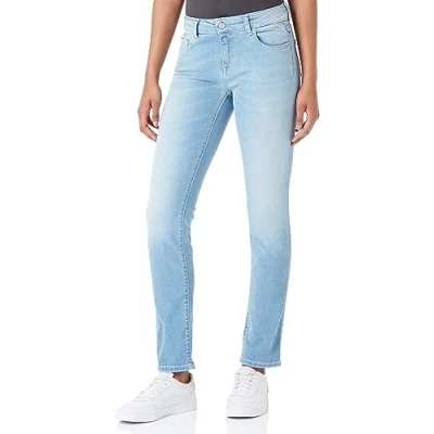 Abbildung von Replay Damen Jeans Faaby Slim Fit Bio, Light Blue 010 (Blau), 25W / 28L