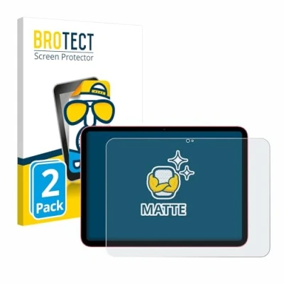 Abbildung von BROTECT Entspiegelungs Schutzfolie für Apple iPad 10.9&quot; WiFi Cellular 2022 (10. Gen.) (2 Stück) Matte Displayschutz Folie, Anti Fingerprint