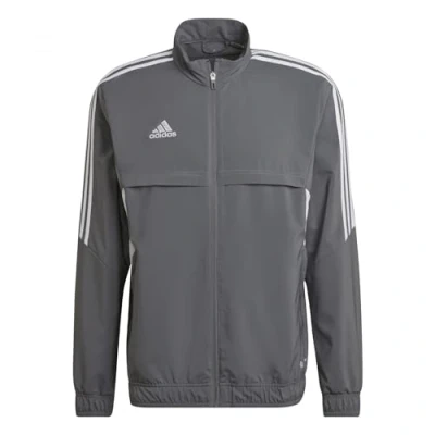 Abbildung von adidas Performance Fussball Teamsport Condivo Trainingsjacke, Herren, Größe: Medium, Grauweiss