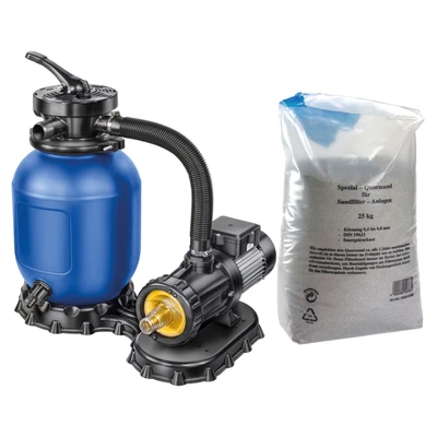 Abbildung von my POOL BWT Sandfilteranlage &quot;mp 28 4&quot;, 4 m3/h, inkl. 25 kg Quarzsand