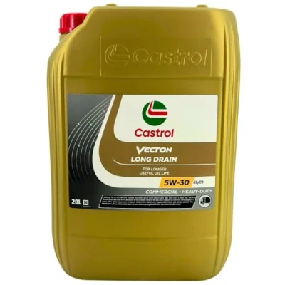 Abbildung von Castrol Vecton Long Drain E6/E9 5W 30 20l Motoröl 1605DD MERCEDES BENZ: Sprinter 3.5 T Kastenwagen, Vito Bus, Viano, HYUNDAI: H 1 Travel, Cargo