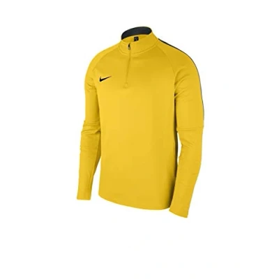 Abbildung von Nike Kinder Dry Academy 18 Football Top Long Sleeved T shirt tour yellow/anthracite/(black) XL
