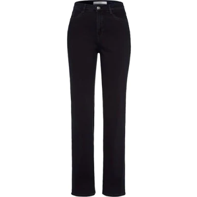Abbildung von BRAX Style Carola Jeans Straight Leg, Damen, Größe: 36xR, Dark blue
