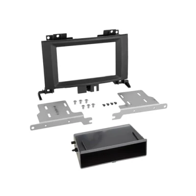 Abbildung von ACV Einbaurahmen Set für DIN Autoradio in Mercedes Sprinter, VW Crafter (ab 2006) Profi