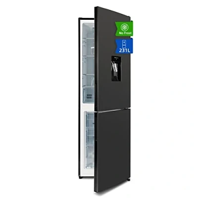 Abbildung von CHIQ FBM228NE4DE Freistehender Kühlschrank mit Gefrierfach,Kühl Gefrierkombination 231L,No Frost,Multi Air Flow,Wasserspender,170 cm hoch,12 Jahre Garantie auf den Kompressor