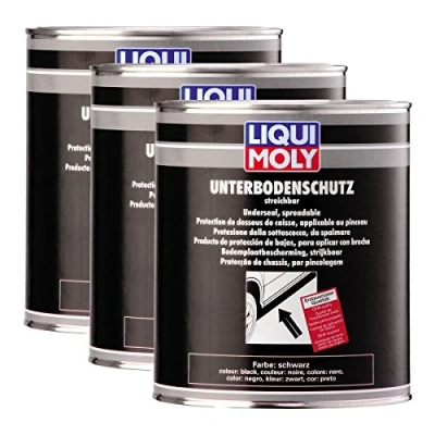 Abbildung von Liqui Moly 3X 6119 Unterbodenschutz streichbar schwarz Korrosionsschutz Dose 2kg