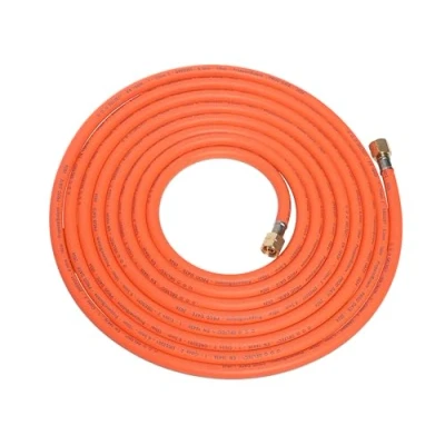 Abbildung von ROTHENBERGER Industrial Gasschlauch 6 m 2 x 3/8&quot; Linksgewinde Propan Butan Gummi 1500004792