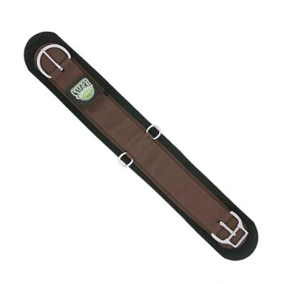 Abbildung von Weaver Leather Smart Cinch, mit Filz gefüttert, gerade, Braun, 71 cm