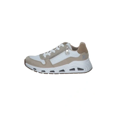 Abbildung von Rieker Sneaker low, Damen, Größe: 41, Ginger weiss lehm marble Schuhe