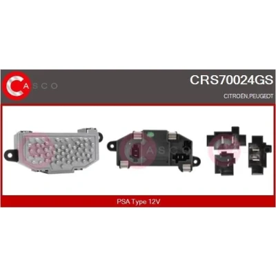 Abbildung von Scheibenwischerarm Casco CWA77302AS hinten für Links /Rechtslenker OPEL: Corsa C Schrägheck, Meriva A, Combo Tour