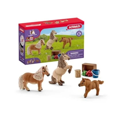 Abbildung von Schleich® Spielfigur HORSE CLUB, Mini Shetty Familie (41432), Made in Europe