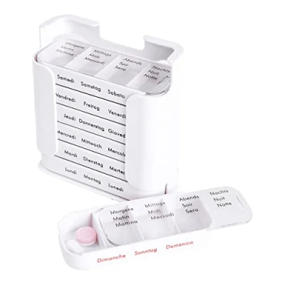 Abbildung von Rehaforum Medical Pillendose Medikamentendosierung Tablettenaufbewahrung
