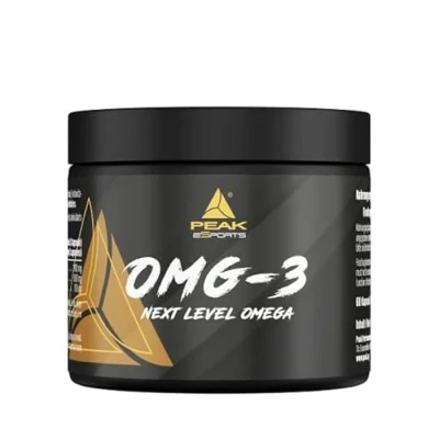 Abbildung von PEAK OMG 3 60 Kapseln I 20 Portionen Fischöl Omega Softgelkapseln hochkonzentriertes EPA und DHA Fettstoffwechsel (Cholesterin) für normalen Blutdruck normale Herzfunktion 85 g
