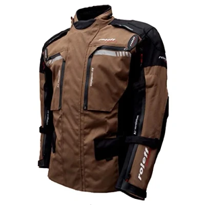 Abbildung von roleff Motorradjacke &quot;Enduro&quot;, mit Protektoren, optimale Belüftung