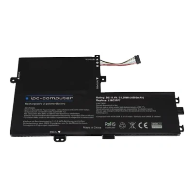 Abbildung von IPC Computer Akku kompatibel zu Lenovo IdeaPad S340 14IWL (81N7), 15IWL (81N8), 14API (81NB), 15API (81NC) L18L3PF3 mit 51,3Wh