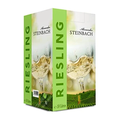 Abbildung von Alexander Steinbach Riesling Weisswein aus Deutschland Bag in Box, 10 l (1 x L)