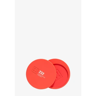 Abbildung von 3INA MAKEUP The No Rules Powder 232 Lebendige Koralle 3 in 1 Kompaktpuder für Augen Lippen und Wangen Puder mit Hyaluronsäure Ceramide Weiches Leichte Formel Vegan Cruelty Free