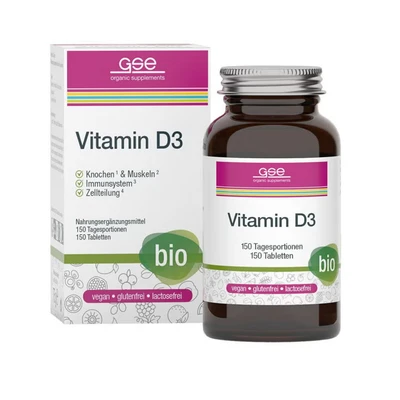 Abbildung von GSE Vitamin D3 Compact (Bio) 150 St