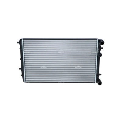 Abbildung von NRF 50542 Kühler, Motorkühlung Aluminium 635 415 23 Kühlrippen mechanisch gefügt SKODA: Roomster, Fabia 2 Schrägheck, Combi kfzteile,