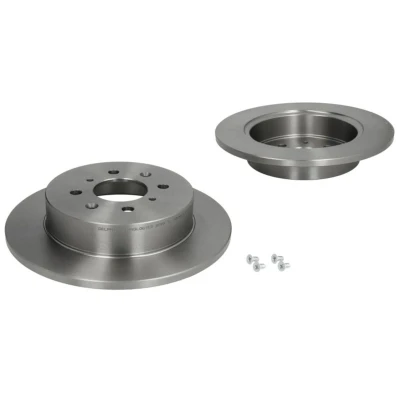 Abbildung von DELPHI BG3793 Bremsscheibe 260 10 4 voll geölt unbehandelt ohne Radlager, ABS Sensorring HONDA: CIVIC 7 Hatchback, 6 Hatchback