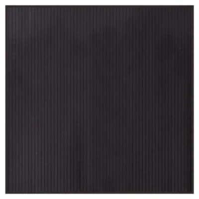 Abbildung von vidaXL Teppich Quadratisch Dunkelbraun 100x100 cm Bambus, Quadrat