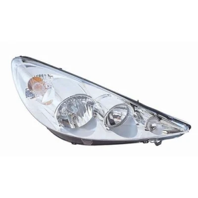 Abbildung von ABAKUS 550 1146RMLD EM Scheinwerfer rechts H7/H1 glasklar für Rechtsverkehr ohne Lampenträger, Glühlampe mit Stellmotor LWR PX26d, P14.5s