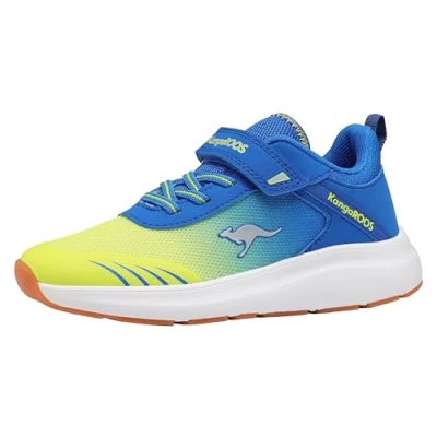 Abbildung von Kangaroos Kbrida Sneaker low für Kinder, Größe: 37, Sky diver/limetta Schuhe