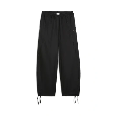 Abbildung von PUMA Unisex LACE Woven Pant Webhose, Black, M