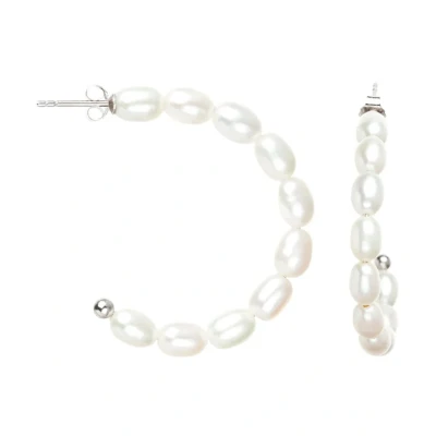 Abbildung von Valero Pearls Ohrringe Ohrringe, Damen, Größe: One Size, Weiss (weiss)
