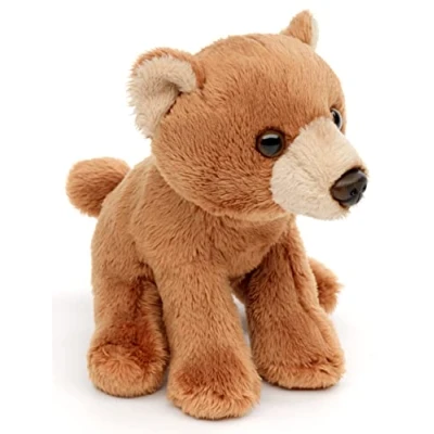 Abbildung von Uni Toys Braunbär Plushie 13 cm (Länge) Plüsch Bär Plüschtier, Kuscheltier
