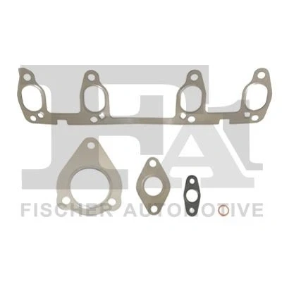 Abbildung von FA1 KT110070E Montagesatz, Lader VOLKSWAGEN: Golf 4 Schrägheck, Polo IV Variant, AUDI: A3 SKODA: Octavia 1 Combi