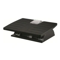 Abbildung von Fellowes Fußstütze Office Suites™ Microban® Polystyrol schwarz, silber