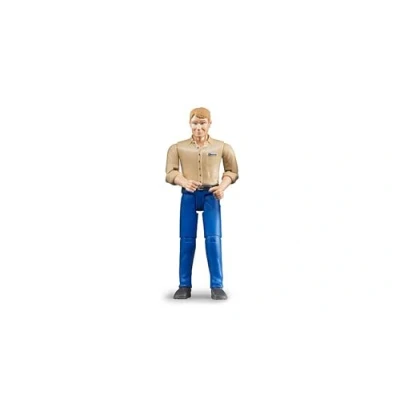 Abbildung von Bruder Figur Mit Blauer Jeans