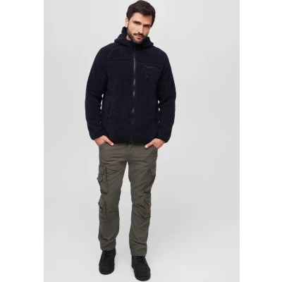 Abbildung von Brandit Worker Fleecejacke, Herren, Größe: 4XL, Navy